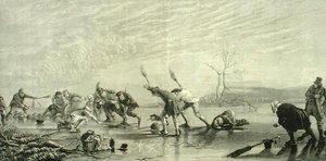 Curling v roce 1880, z 