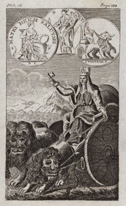 Cybele (rytina) od English School