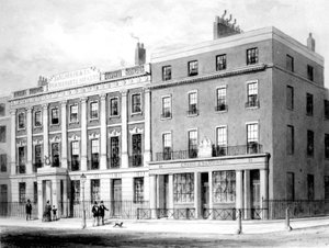 DAlemaine & Co. na Soho Square, 1854 od English School