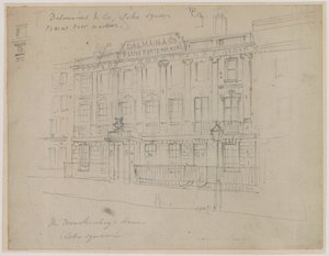 DAlmains Piano Manufacturers, Soho Square od English School
