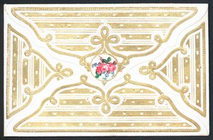 Delikátní růžové růže (obálka), kard od English School