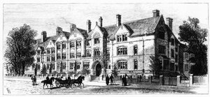 Dalton Hall, rezidence pro studenty Victoria University, Manchester od English School