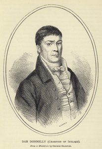 Dan Donnelly, mistr Irska, From a Miniature od George Sharplese od English School