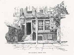 Kavárna Dan Salteros v Cheyne Walk od English School