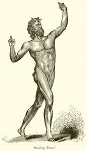 Tančící faun od English School