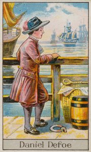 Daniel Defoe (chromolit) od English School
