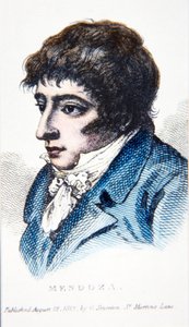 Daniel Mendoza, portrét zveřejněn 12. srpna od English School