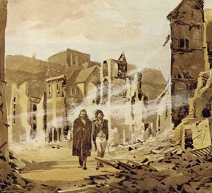 Darwin byl svědkem velkého zemětřesení, které zničilo město Concepcion od English School