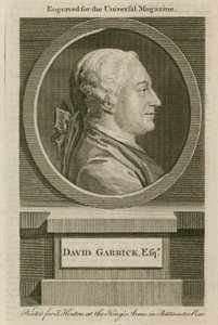 David Garrick, vyryto pro Universal Magazine od English School