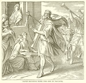 David přináší domů archu v Triumphu od English School