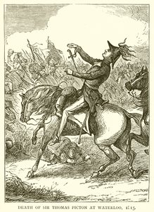 Smrt sira Thomase Pictona ve Waterloo, 1815
