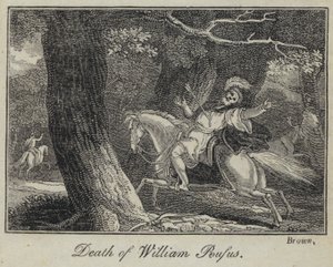 Smrt Williama Rufuse (rytina) od English School