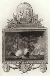 Porážka holandské flotily, 3. června 1665 od English School