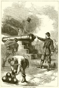 Obrana Fort Sumter od English School