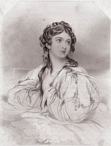 Desdemona, ze hry Othello, "Galerie žen Shakespearových" od English School