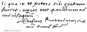 Desiderius Erasmus od English School