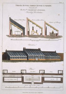 Design pro Peach House, Green House a Pinery, 1806 od English School