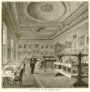 Jídelna klubu Garrick od English School