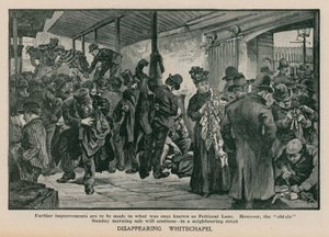 Zmizelý Whitechapel: Další úpravy se chystají na místě, které bylo kdysi známé jako Petticoat Lane. od English School