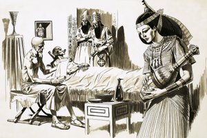 Lékaři starověkého Egypta od English School