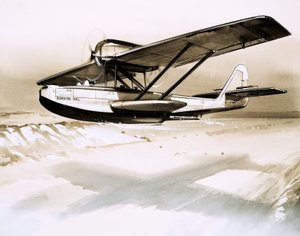 Dornier Wal, dvoumotorový německý létající člun od English School