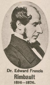 Dr Edward Francis Rimbault (hlubotisk) od English School