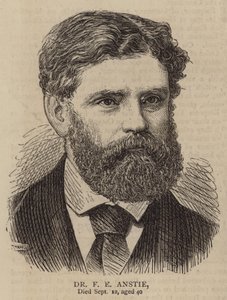 Dr F E Anstie (rytina) od English School
