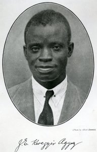 Dr. James Emmanuel Kwegyir Aggrey (1875-1927) (čb fotografie)


Anamabu od English School