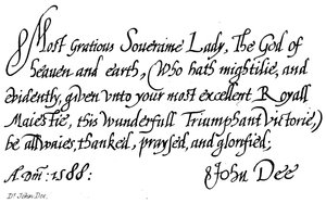 doktor John Dee od English School