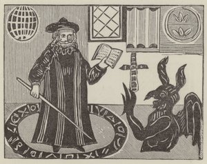 Dr John Faustus (rytina) od English School