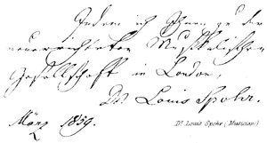 Dr Louis Spohr (hudebník) od English School
