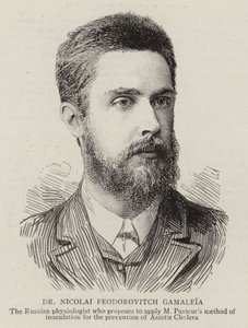 Dr. Niklai Feodorovich Gamleya (rytina) od English School