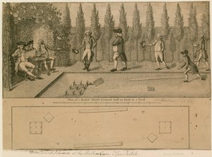 Dr Samuel Johnson v jeskyni Merlins, Spa Fields od English School