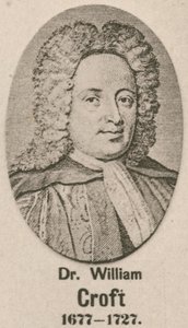 Dr William Croft (hlubotisk) od English School