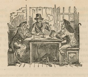 Pití v londýnské taverně od English School