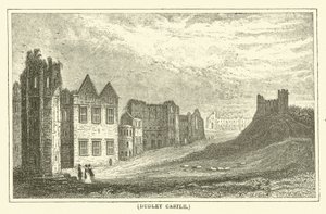 Hrad Dudley (rytina) od English School