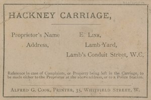 Hackney kočárek řady E od English School