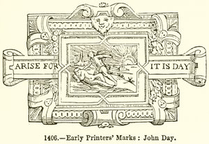 Známky prvních tiskáren: John Day od English School