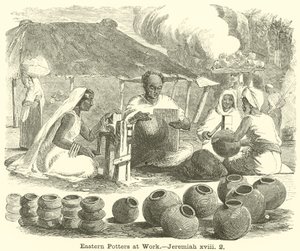 Eastern Potters at Work, Jeremiáš, xviii, 2 od English School