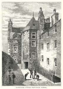 Edinburgh United Industrial School (rytina) od English School