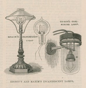 Žárovky Edison a Maxims od English School