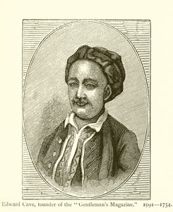 Edward Cave, zakladatel časopisu Gentlemans od English School