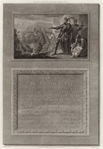 Edward I. odstraňuje kámen z Scone od English School