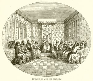 Edward VI a jeho rada od English School