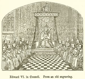 Eduard VI. v Radě od English School
