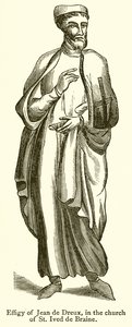 Podobizna Jean de Dreux, v kostele sv. Ives de Braine od English School