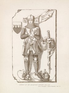 Podobizna alsaského rytíře, c 1320 od English School