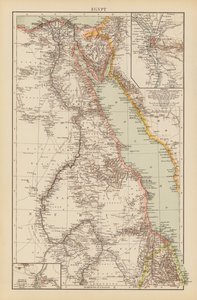 Egypt (barevná litografie) od English School
