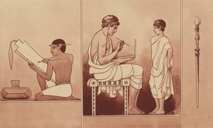 Egyptský písař a řecký školák od English School