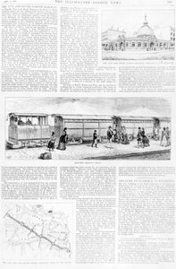 Elektrická tramvaj, 1890 od English School